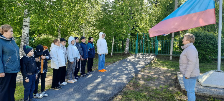 Открытие лагеря "Улыбка".